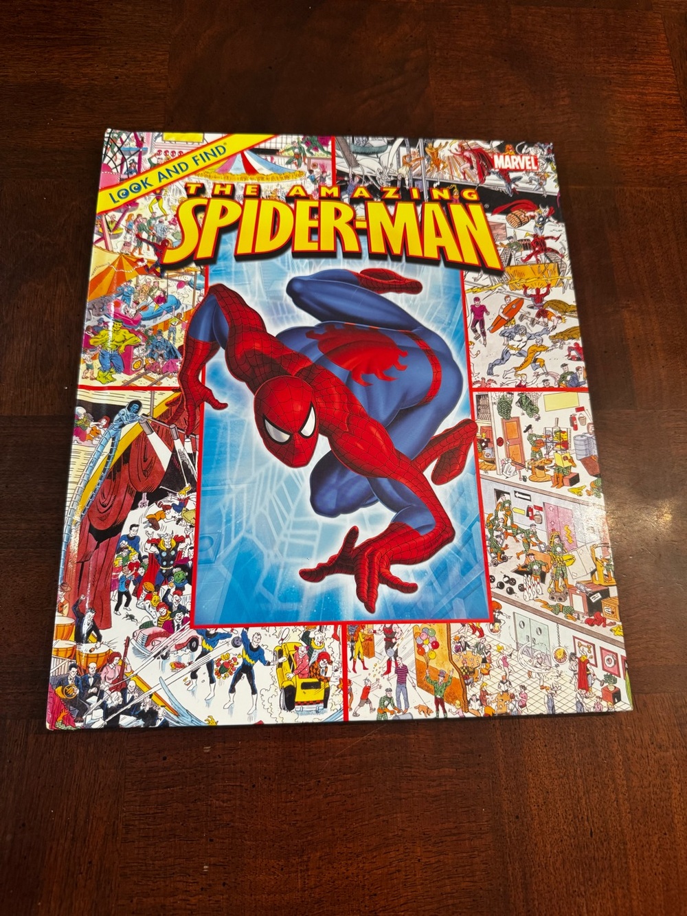 The Amazing Spiderman Look and Find Book Kids Book